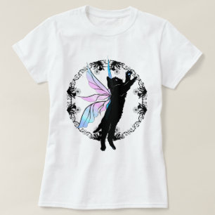 Cosmic Cat Dandelion T Shirt