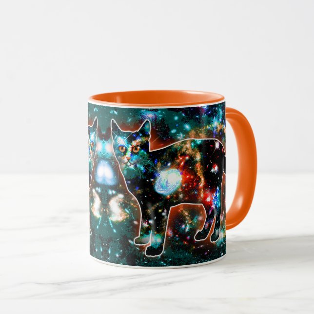 Cosmic Cat Gamma Mugg (Framsida höger)