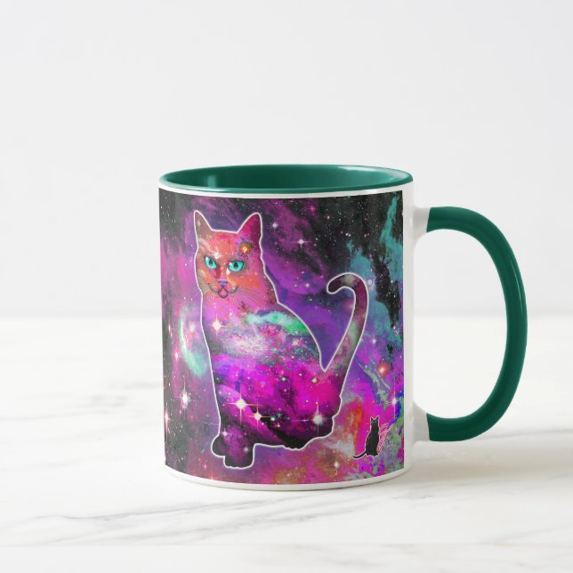 Cosmic Cat Iota Mugg (Höger)