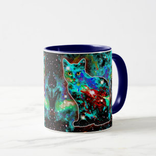 Cosmic Cat Lambda Mugg