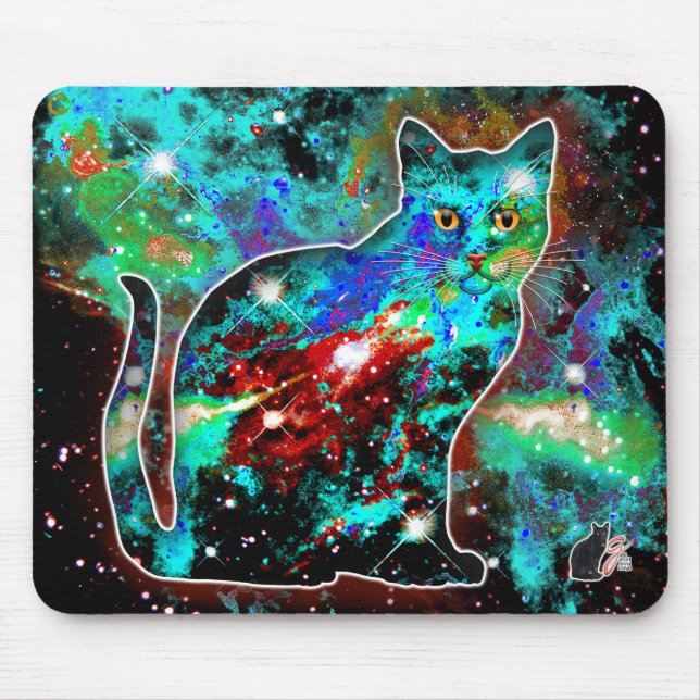 Cosmic Cat Lambda Musmatta (Framsidan)