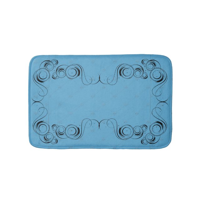 Cosmic Cat Måne och Stars Badrumsmatta (Framsidan)