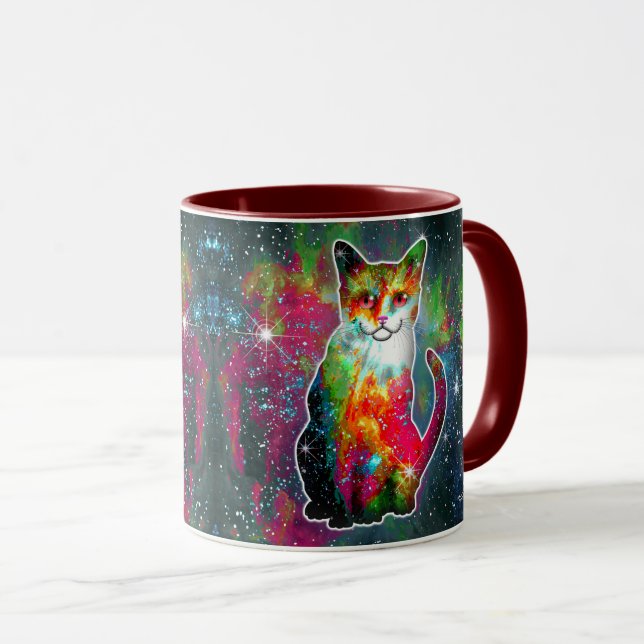 Cosmic Cat Omega Mugg (Framsida höger)