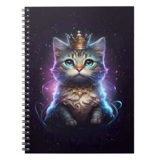 Cosmic Cat Princess - Notebook Anteckningsbok