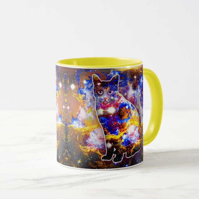 Cosmic Cat Psi Mugg (Framsida höger)