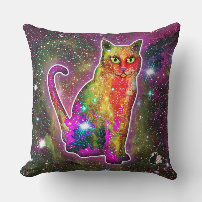 Cosmic Cat Zeta Kudde (Framsida)