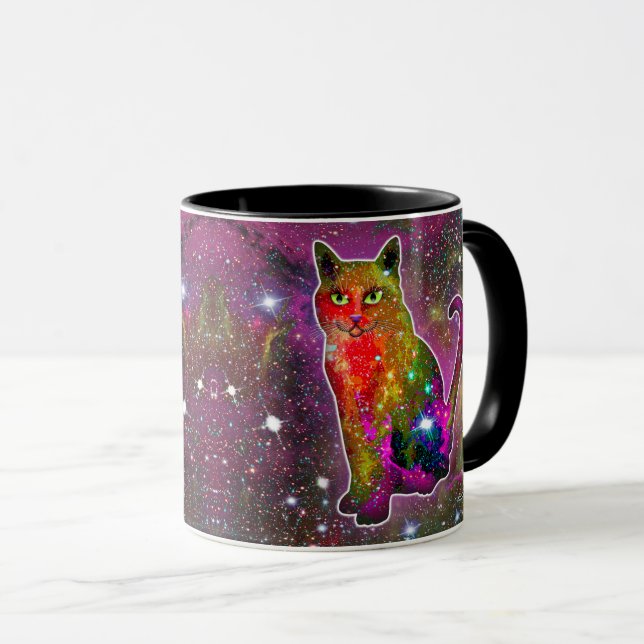 Cosmic Cat Zeta Mugg (Framsida höger)