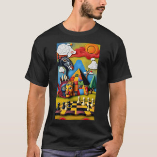 cosmic chess t shirt