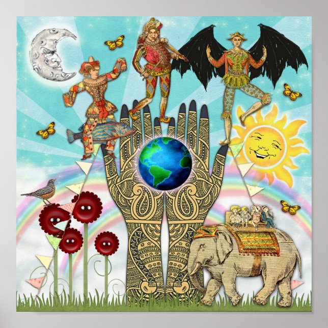 Cosmic Circus Poster (Framsidan)