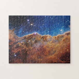 Cosmic Cliffs Carina Nebula James Webb Telescope Pussel