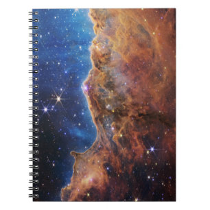 Cosmic Cliffs Carina Nebula Space Webb Telescope Anteckningsbok