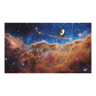 Cosmic Cliffs Carina Nebula Space Webb Telescope Fototryck