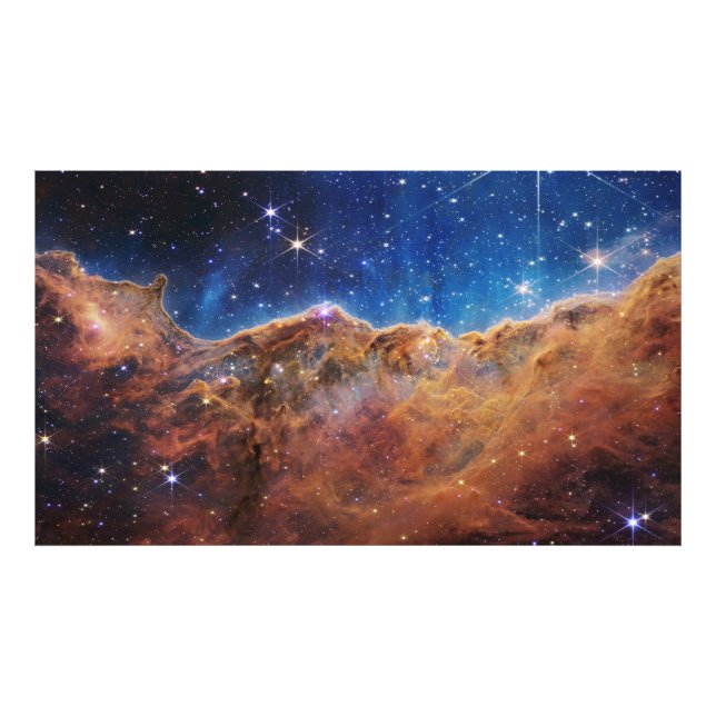 Cosmic Cliffs in the Carina Nebula Fototryck (Framsidan)