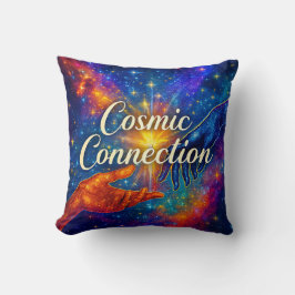 🪐 Cosmic Connection Decorative Pillow Kudde