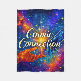 🪐 Cosmic Connection Flanblanka 30x40 Fleecefilt