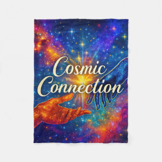 🪐 Cosmic Connection Flanblanka 30x40 Fleecefilt