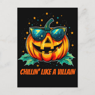 Cosmic Cool Jack-O-Rymden Meddelande Vykort