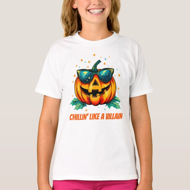Cosmic Coola Jack-O-Space T Shirt (Framsida)