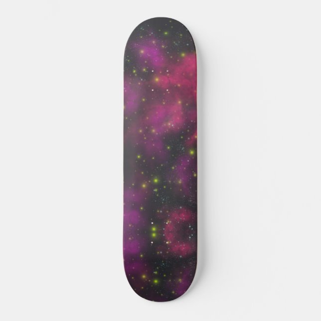 Cosmic Cosmos Universe Coola Skateboard Deck (Framsida)