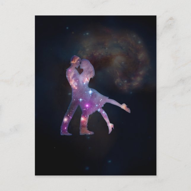 Cosmic Couple Vykort (Framsida)