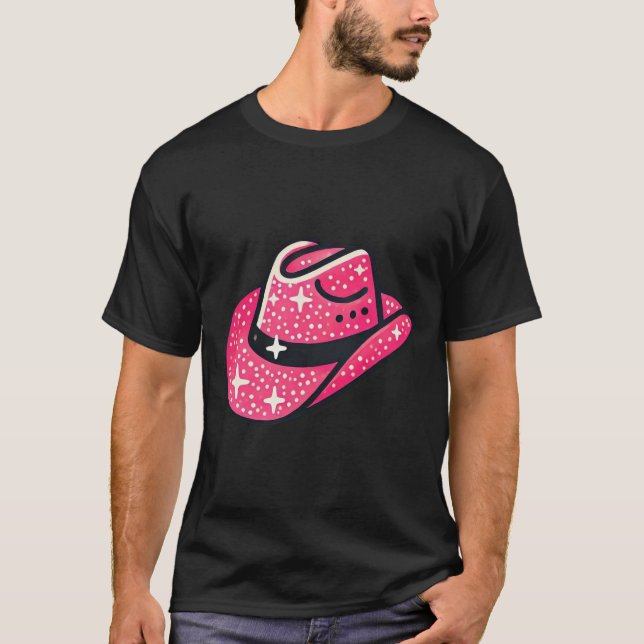 Cosmic Cowgirl Charm T Shirt (Framsida)