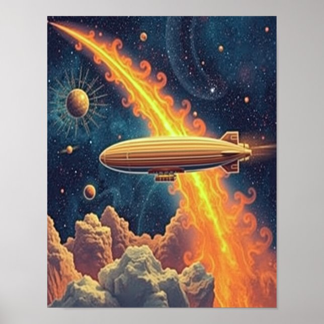 Cosmic Cruise Poster (Framsidan)