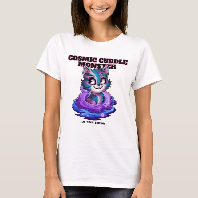 Cosmic cuddle monster t shirt (Framsida)