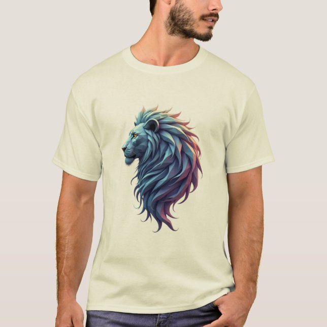 Cosmic Curve Tees stil logotyp T Shirt (Framsida)
