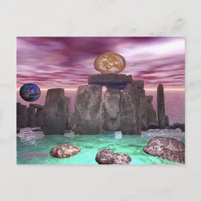 Cosmic Dance 3 Vykort (Framsida)