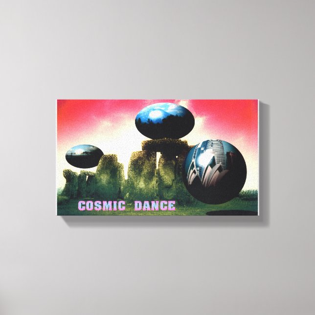 Cosmic Dance Canvastryck (Framsida)