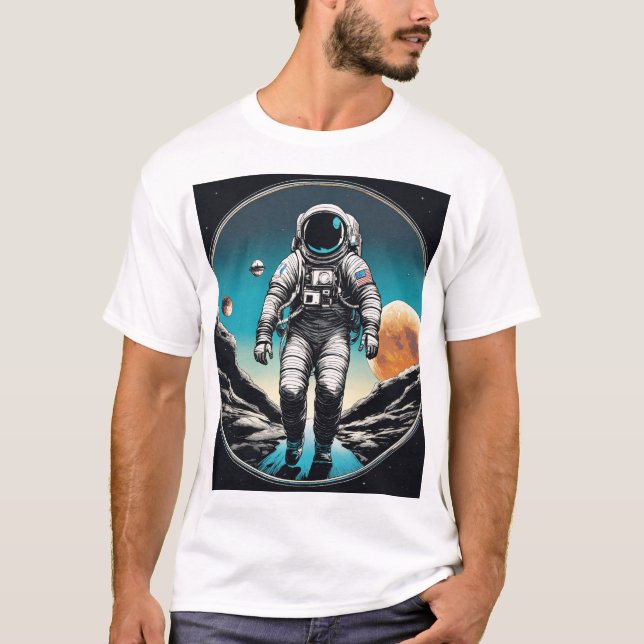 Cosmic Dance: Gravity-Inspired T-Shirt Designs" (Framsida)