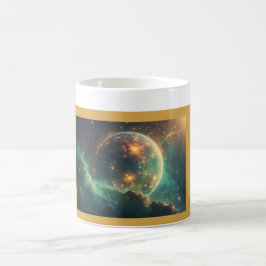 Cosmic Dawn Nebula Design Kaffemugg