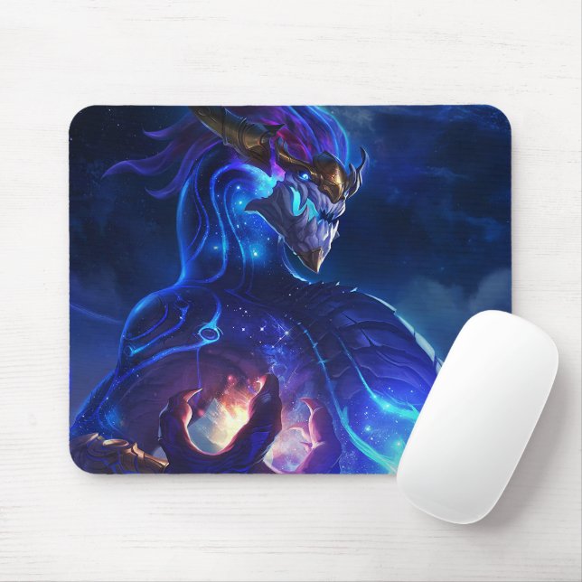 Cosmic Dragon Gaming Mousepad | Anpassade Musmatta (Med mus)