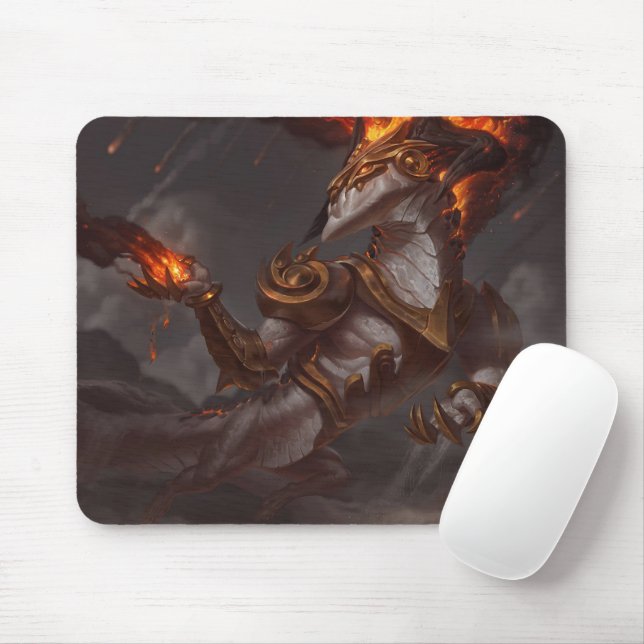 Cosmic Dragon Gaming Mousepad | Anpassade Musmatta (Med mus)