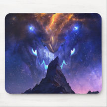 Cosmic Dragon Gaming Mousepad | Anpassade