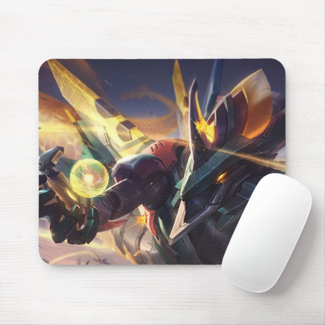 Cosmic Dragon Gaming Mousepad | Anpassade Musmatta (Med mus)