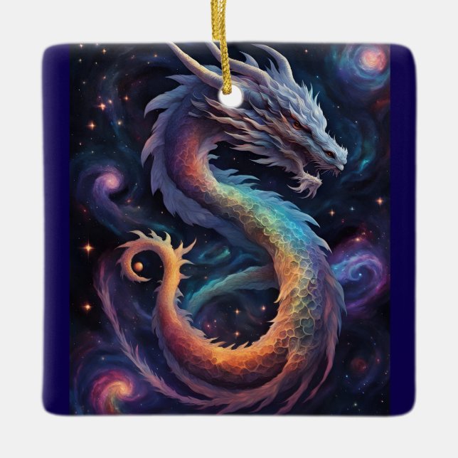 cosmic dragon ornament (Framsida)