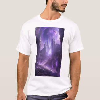 Cosmic Dreams 8K Surreal Digital A med hög upplösn T Shirt