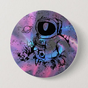 Cosmic Dreams - Galaxy Astronaut-knapp Knapp