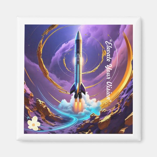 "Cosmic Dreams Reality" Magnet (Framsidan)
