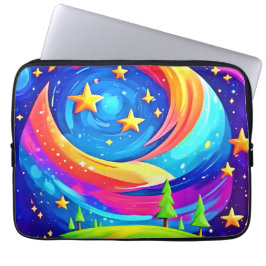 Cosmic Dreamscape: A Celestial Adventure Laptop Fodral