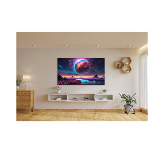 Cosmic Dreamscape med Fiery Planet Fototryck