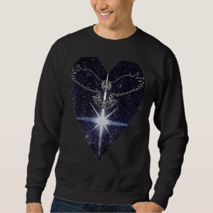 Cosmic Eagle Kärlek Lång Ärmad Tröja