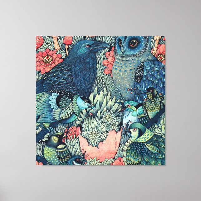 Cosmic Egg Canvastryck (Framsida)