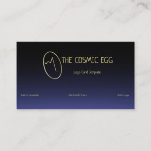Cosmic Egg Geoglyf Logo Visitkort