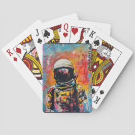 Cosmic Explorer #2, Pop=Art Astronaut-uppspelnings Casinokort