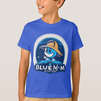 Cosmic Explorer: Blue M Äventyr T Shirt