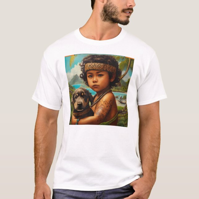 Cosmic Explorer Kids' Äventyr T-Shirt (Framsida)