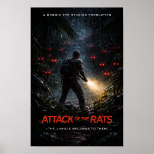 Cosmic Eye – Djungel Survival Skräck Poster