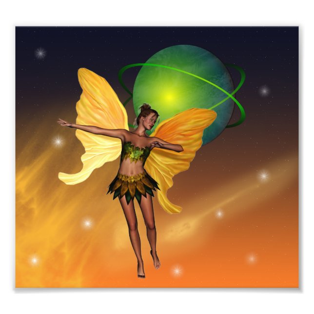 Cosmic Fairy Fototryck (Framsidan)